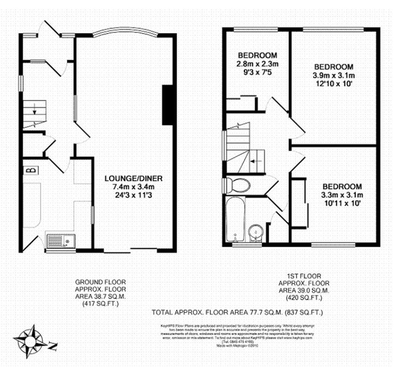 10, Coleridge Crescent, Colnbrook floorplan