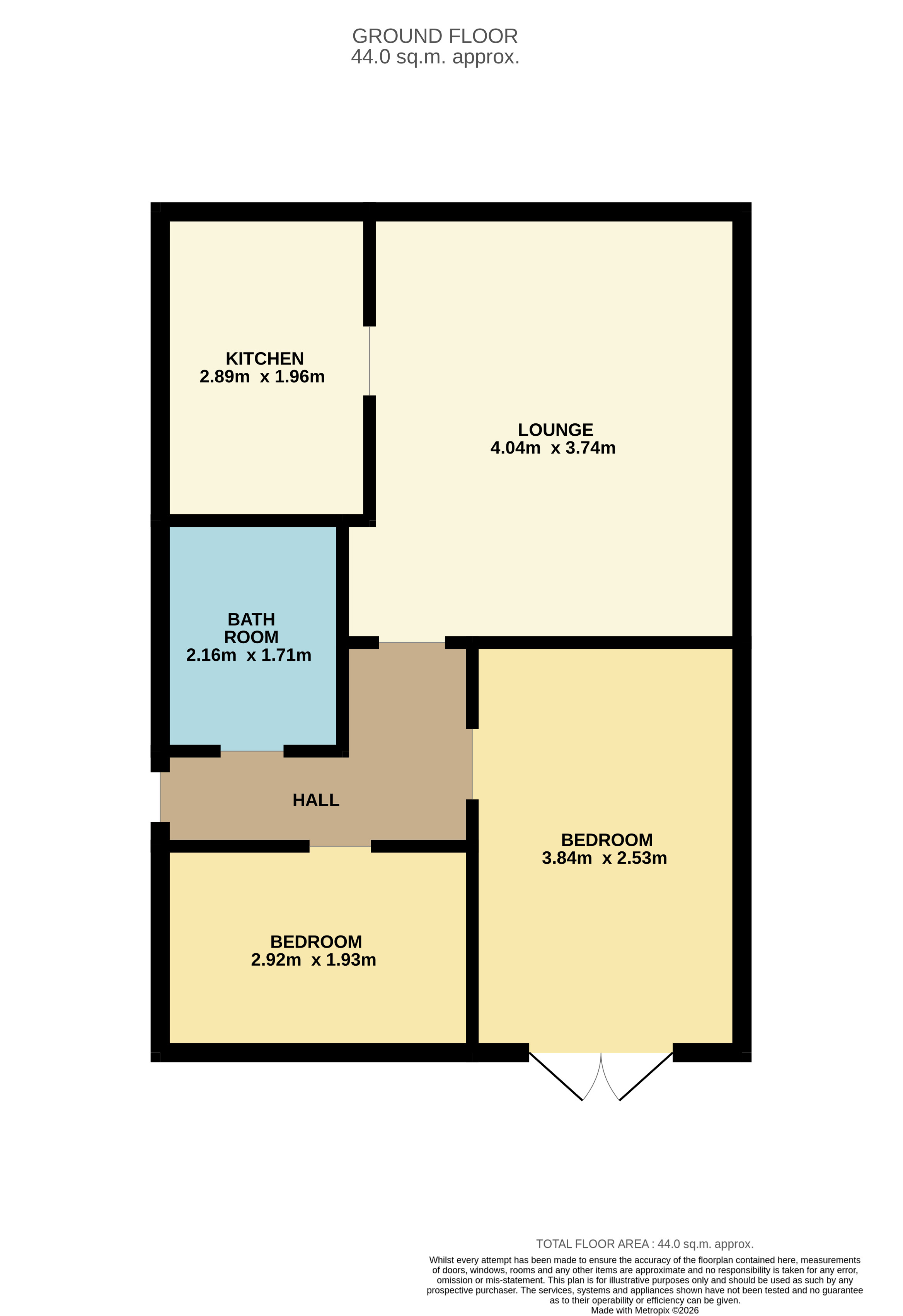 8, Inchkeith Terrace, Dundee floorplan