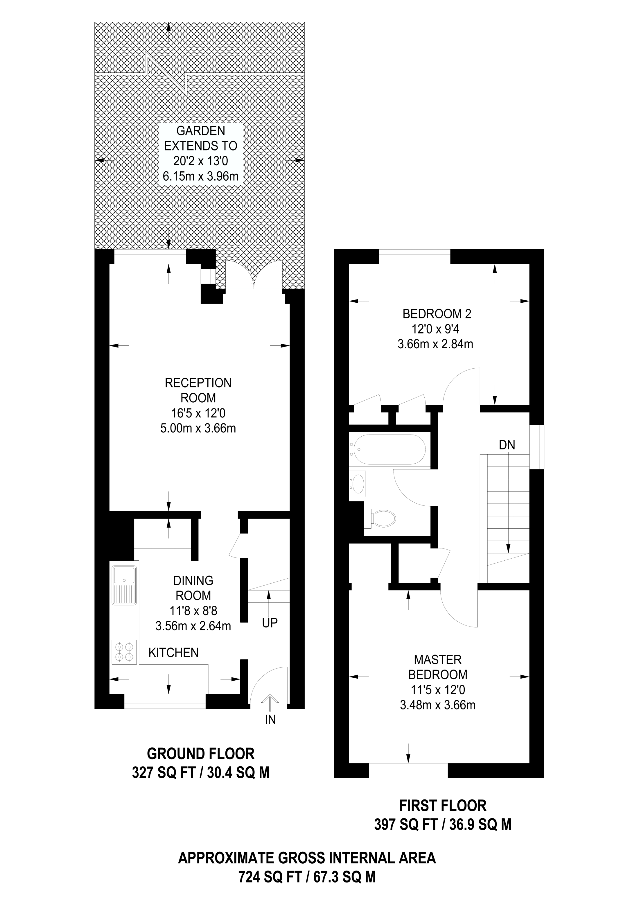2 Bedrooms Maisonette for sale in Sumner Road, Camberwell SE15