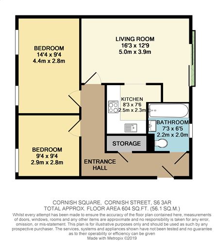 2 Bedrooms Flat for sale in Cornish Square, 3 Cornish Street S6