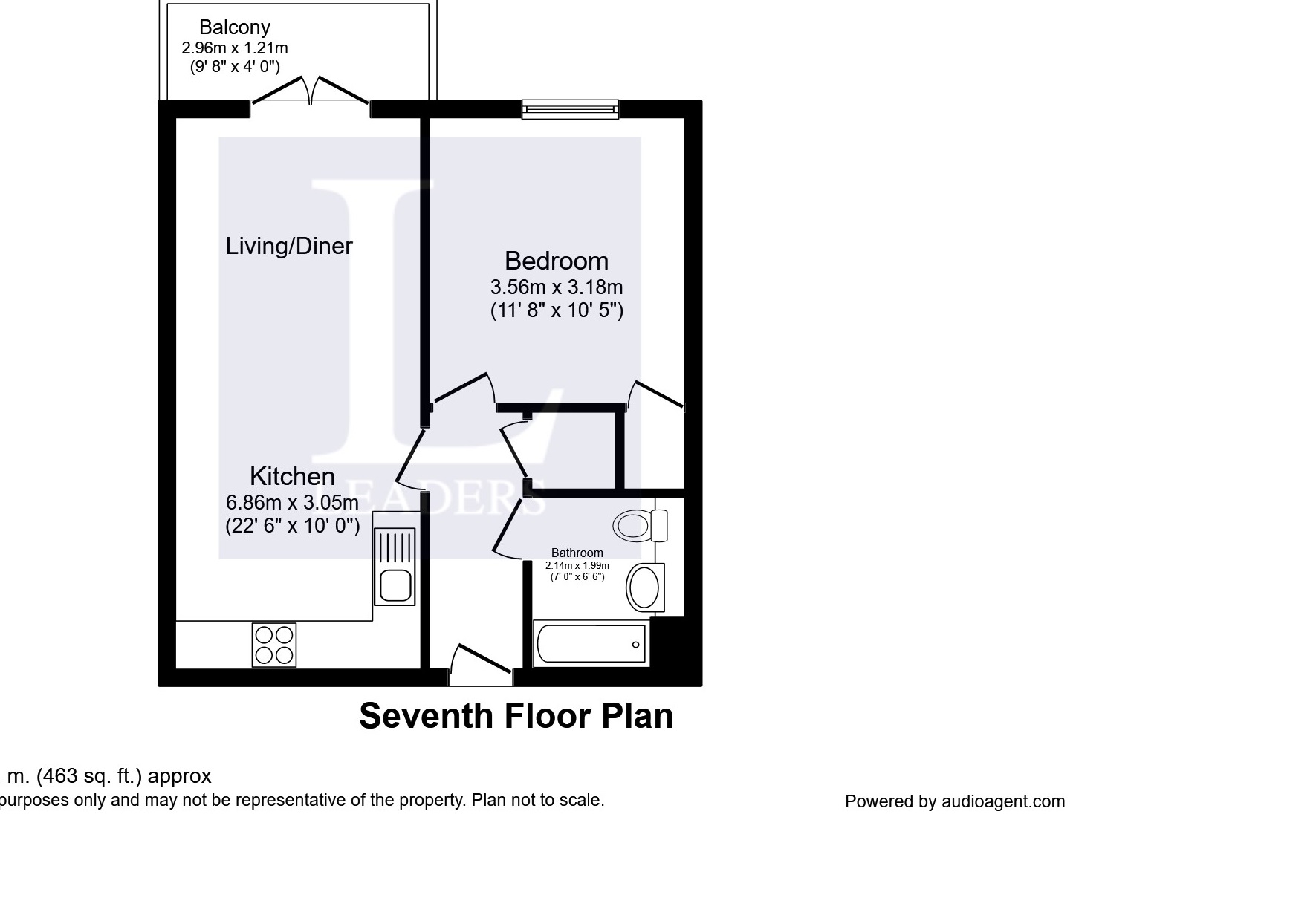 1 Bedrooms  to rent in Cardinal Place, Guildford Road, Woking GU22