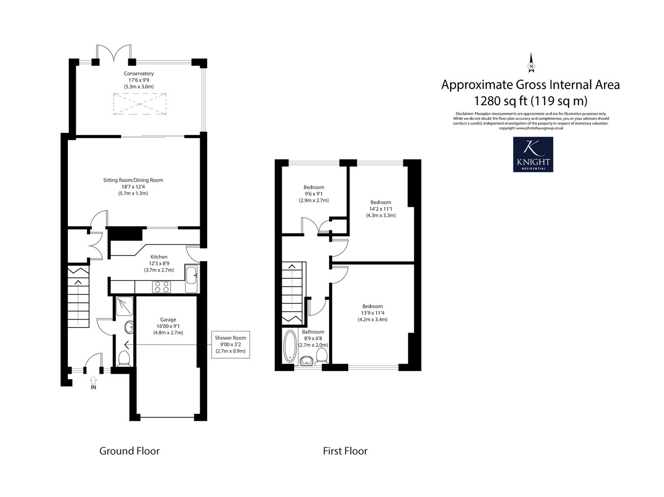 26, Perry Road, Colchester floorplan