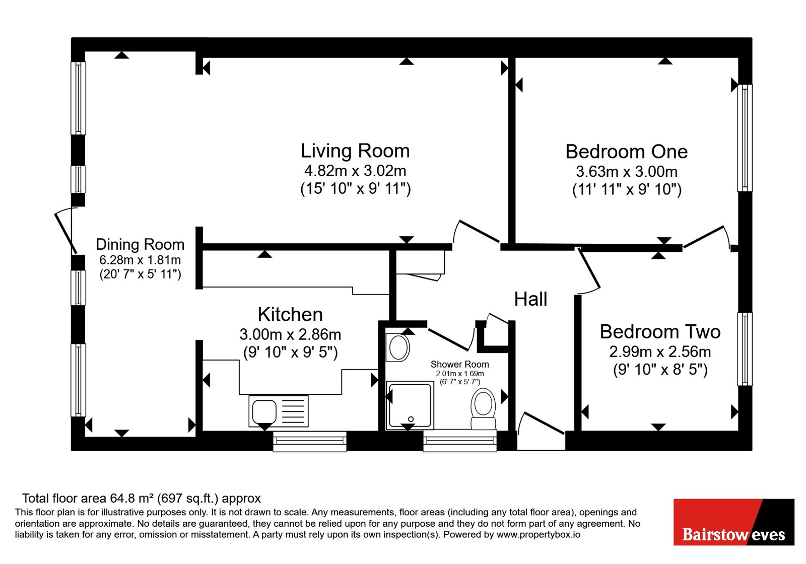 4, St. Andrews Road, Clacton-on-Sea floorplan