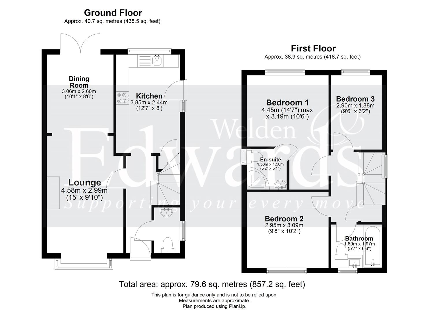 21, Elderberry Way, Willand floorplan