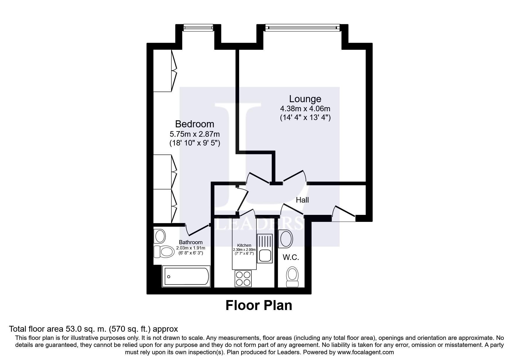 1 Bedrooms Flat for sale in Shippam Street, Chichester PO19