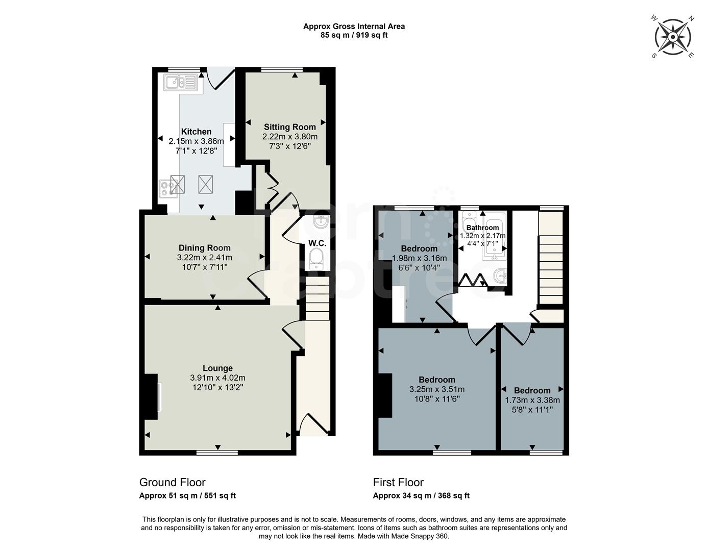 15, Anchor Street, Cardiff floorplan