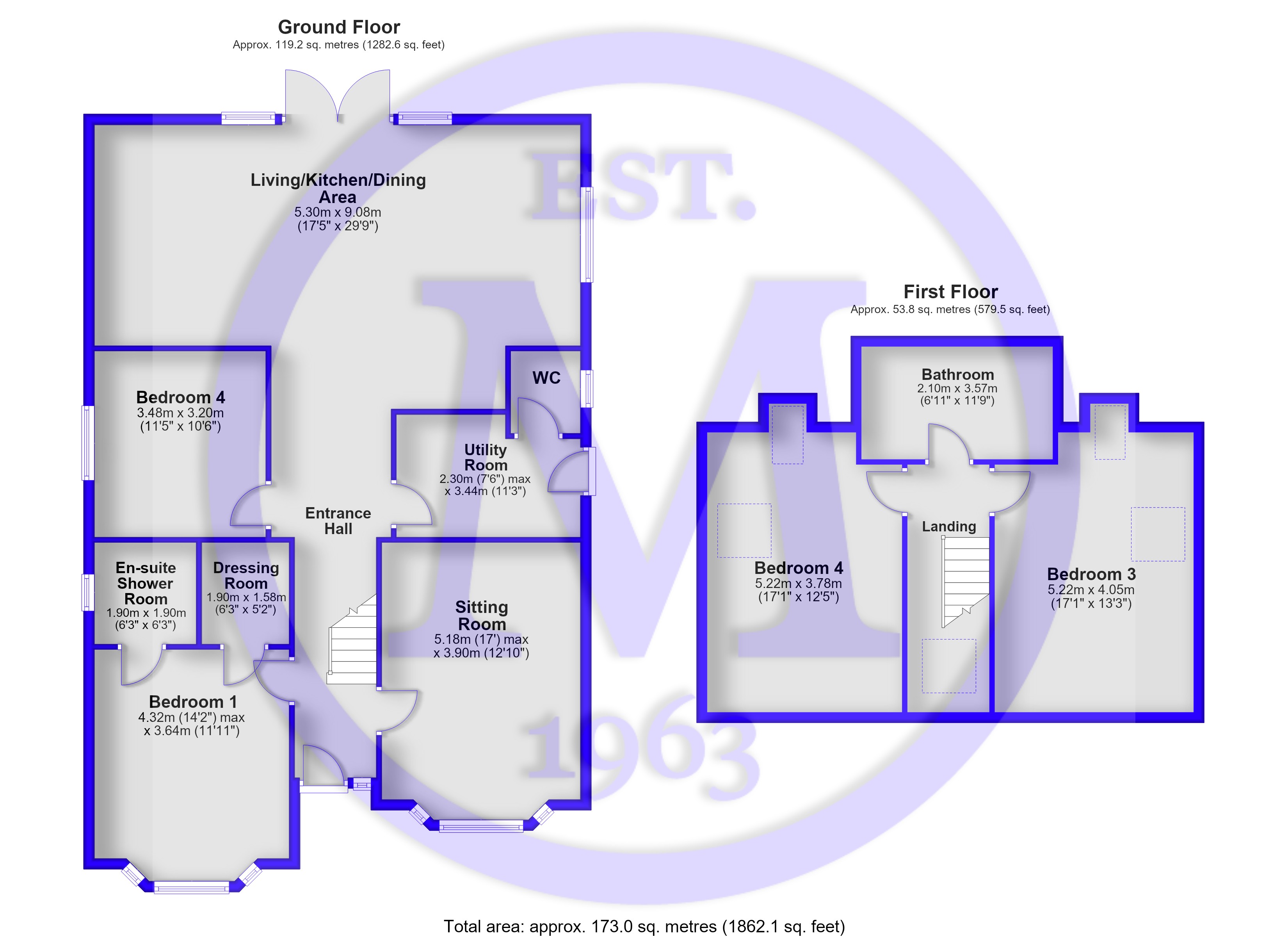 48, Barton Drive, New Milton floorplan