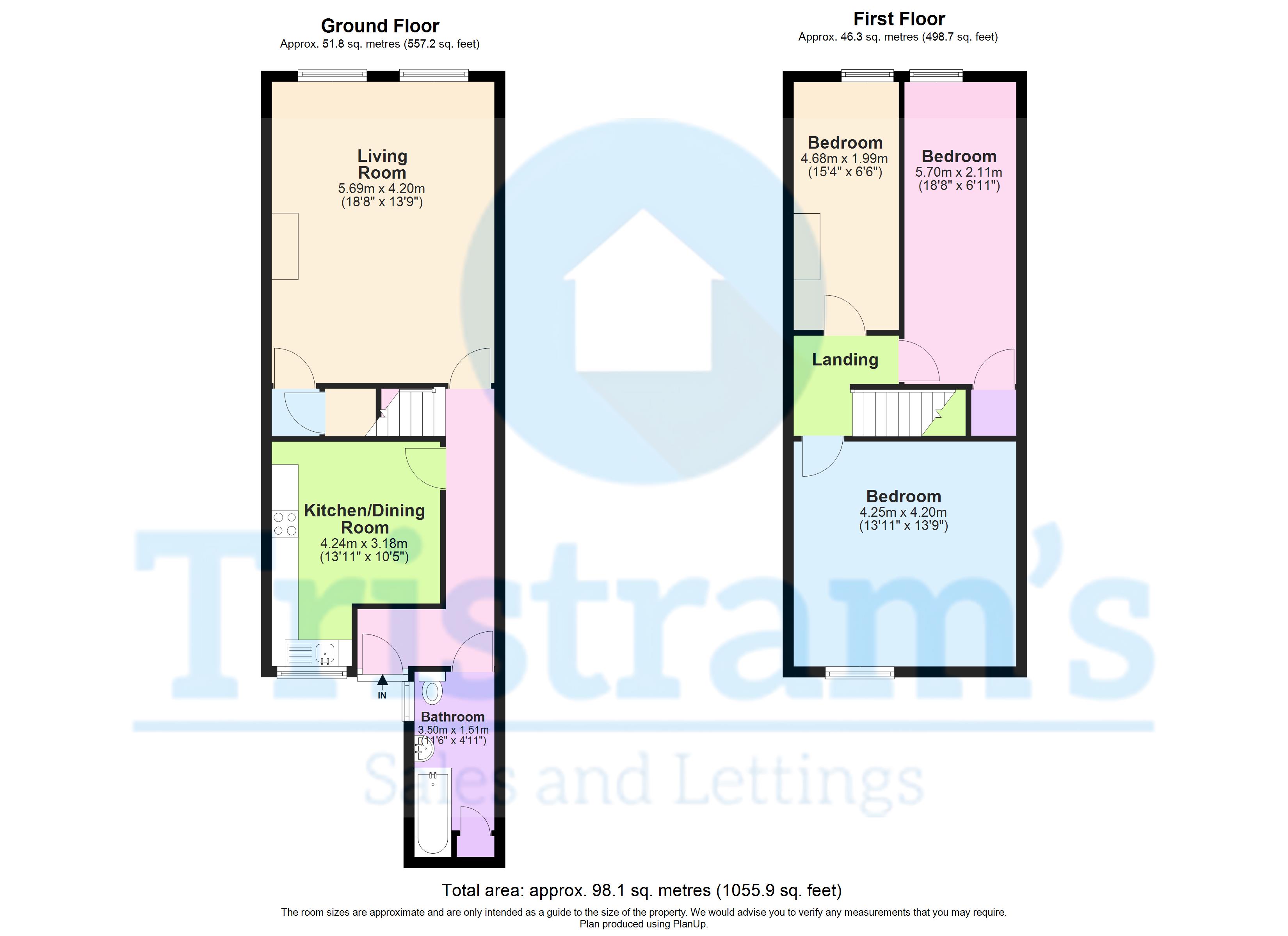59a, Radford Road, Nottingham floorplan