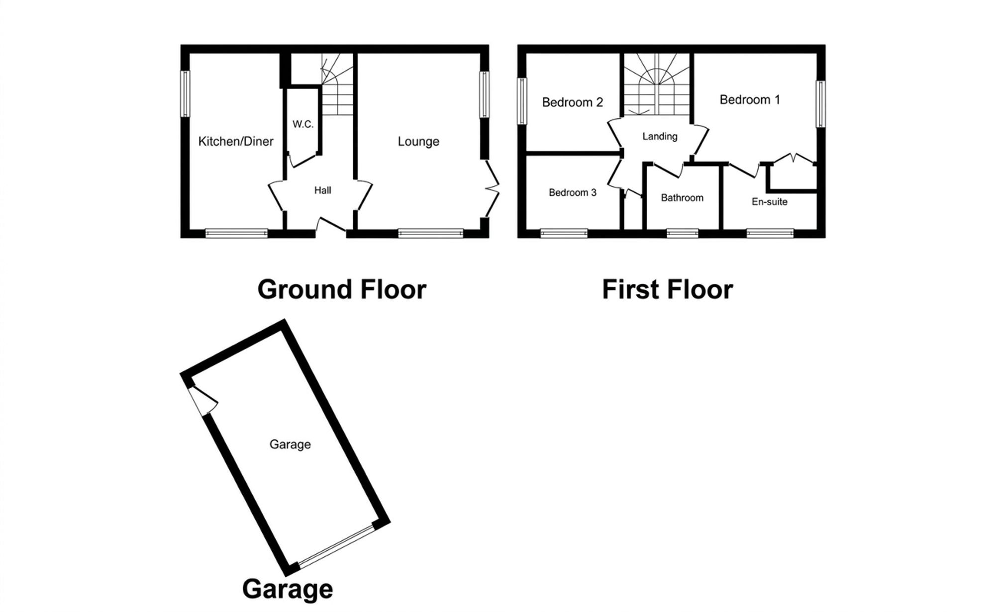 19 Sandfield Meadow, Lichfield floorplan