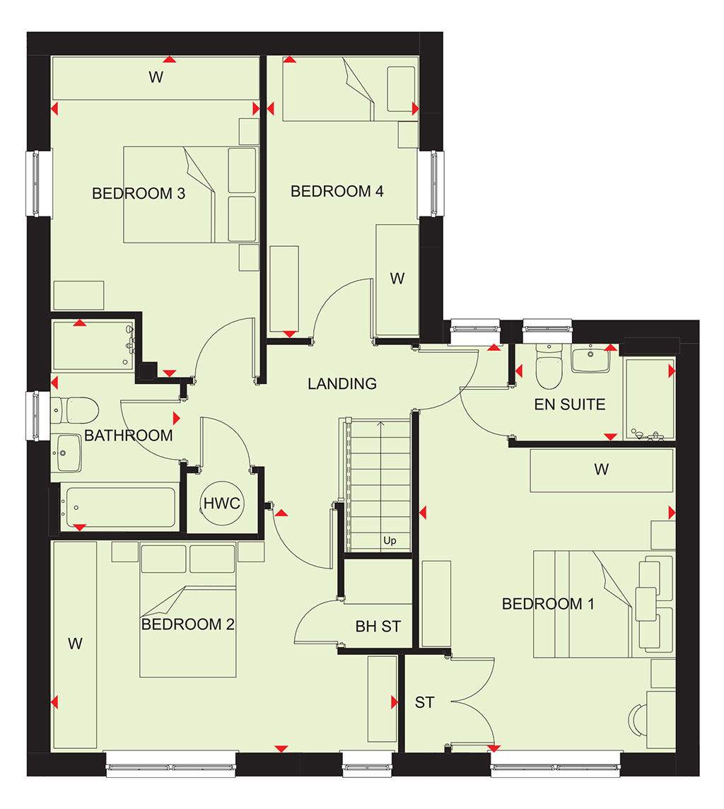 HA40848, Netherstowe Lane, Curborough, Lichfield floorplan