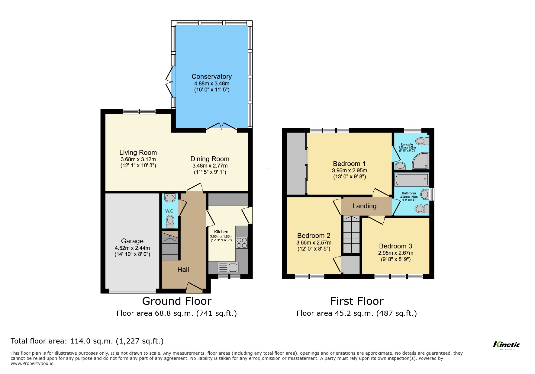 7 Orchid Road, Lincoln, Lincolnshire floorplan