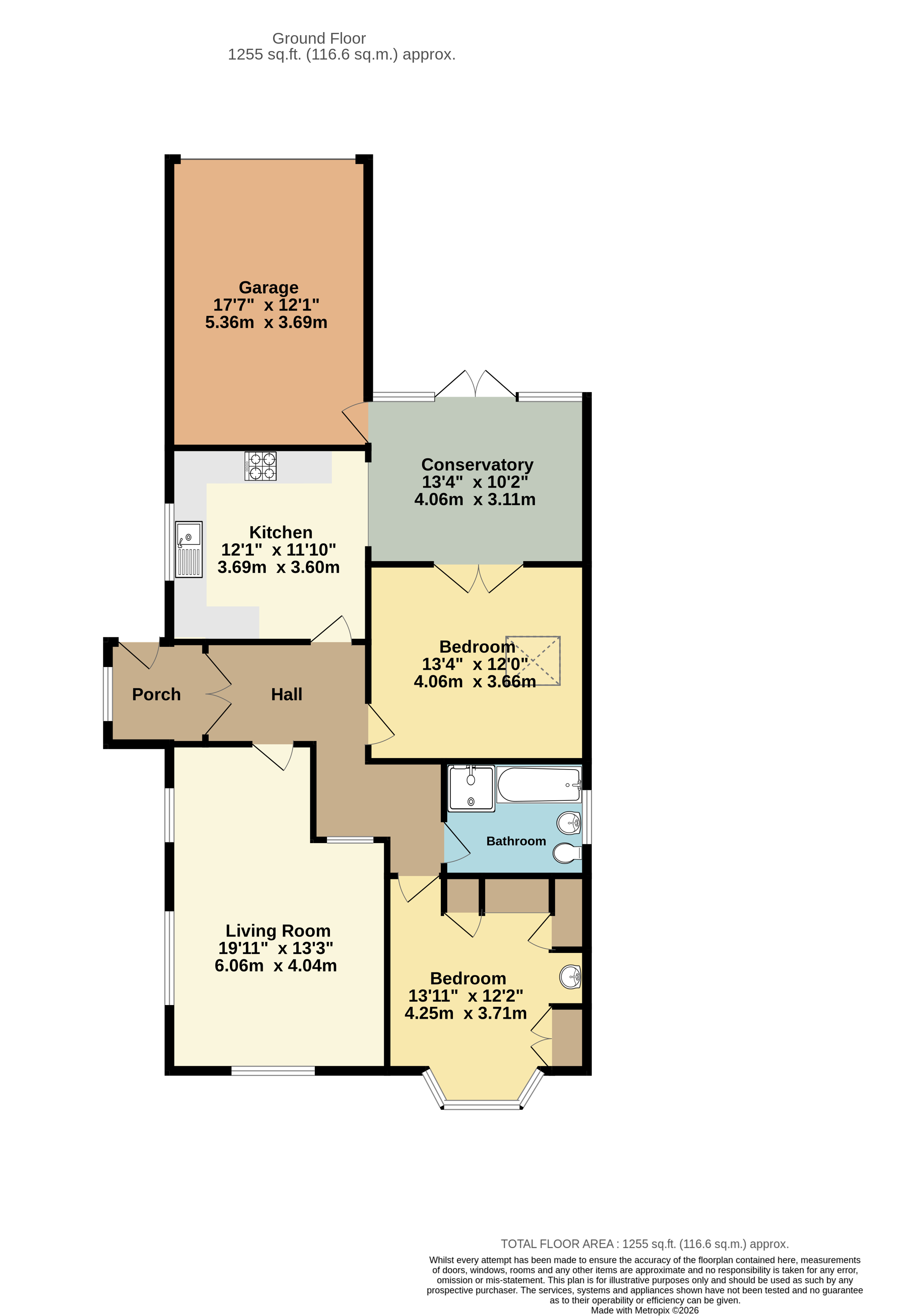 88, Memorial Road, Bristol floorplan