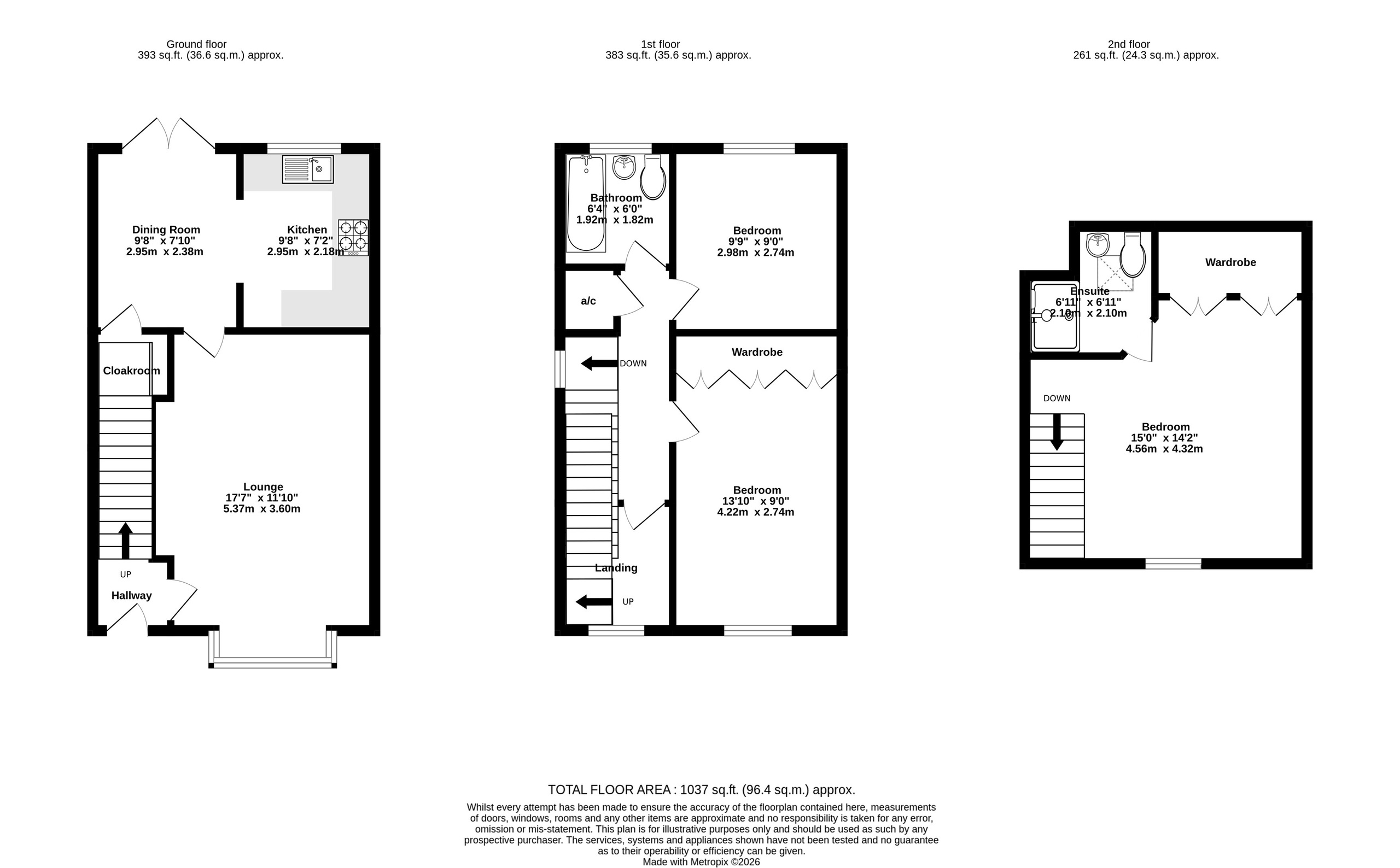 12 Folley Road, Leicester floorplan