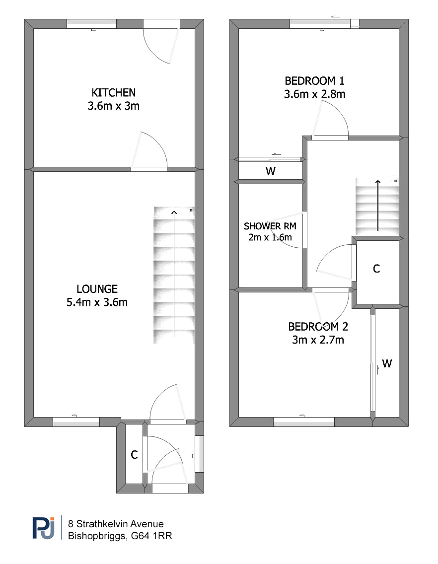 8 Strathkelvin Avenue, Bishopbriggs,, Glasgow floorplan