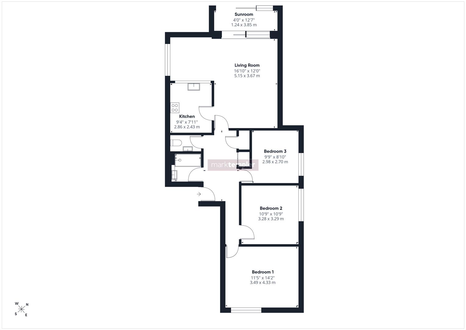 22, Oaklands, Elton Road, Clevedon floorplan