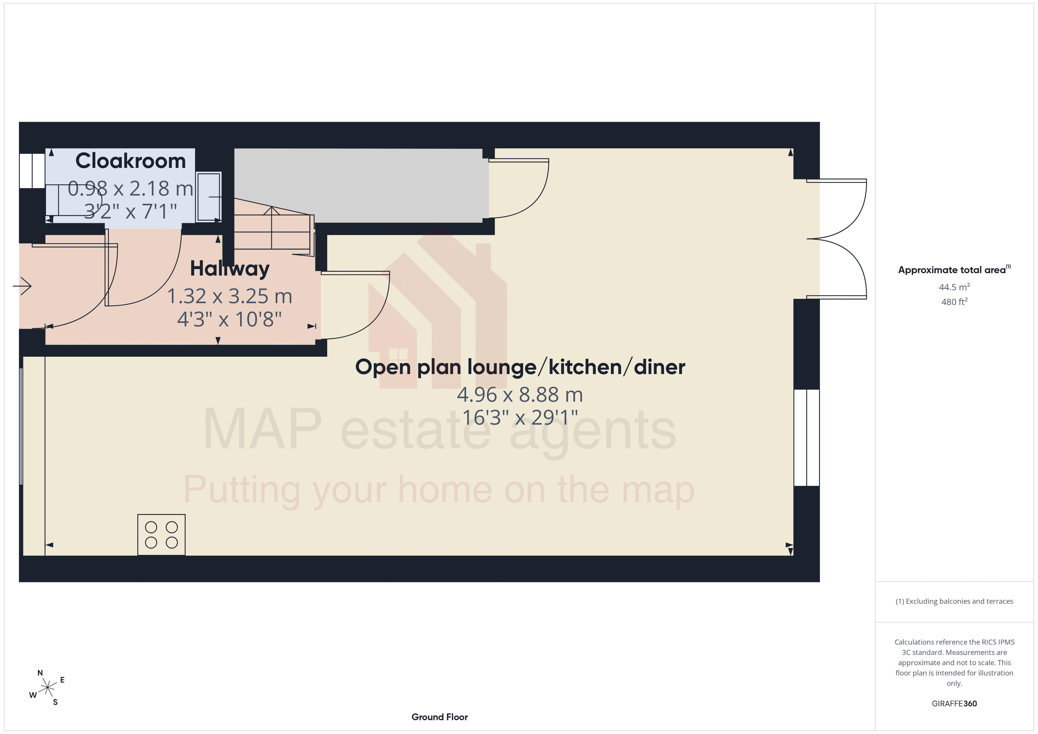 6, Teg Lowarth, Redruth floorplan