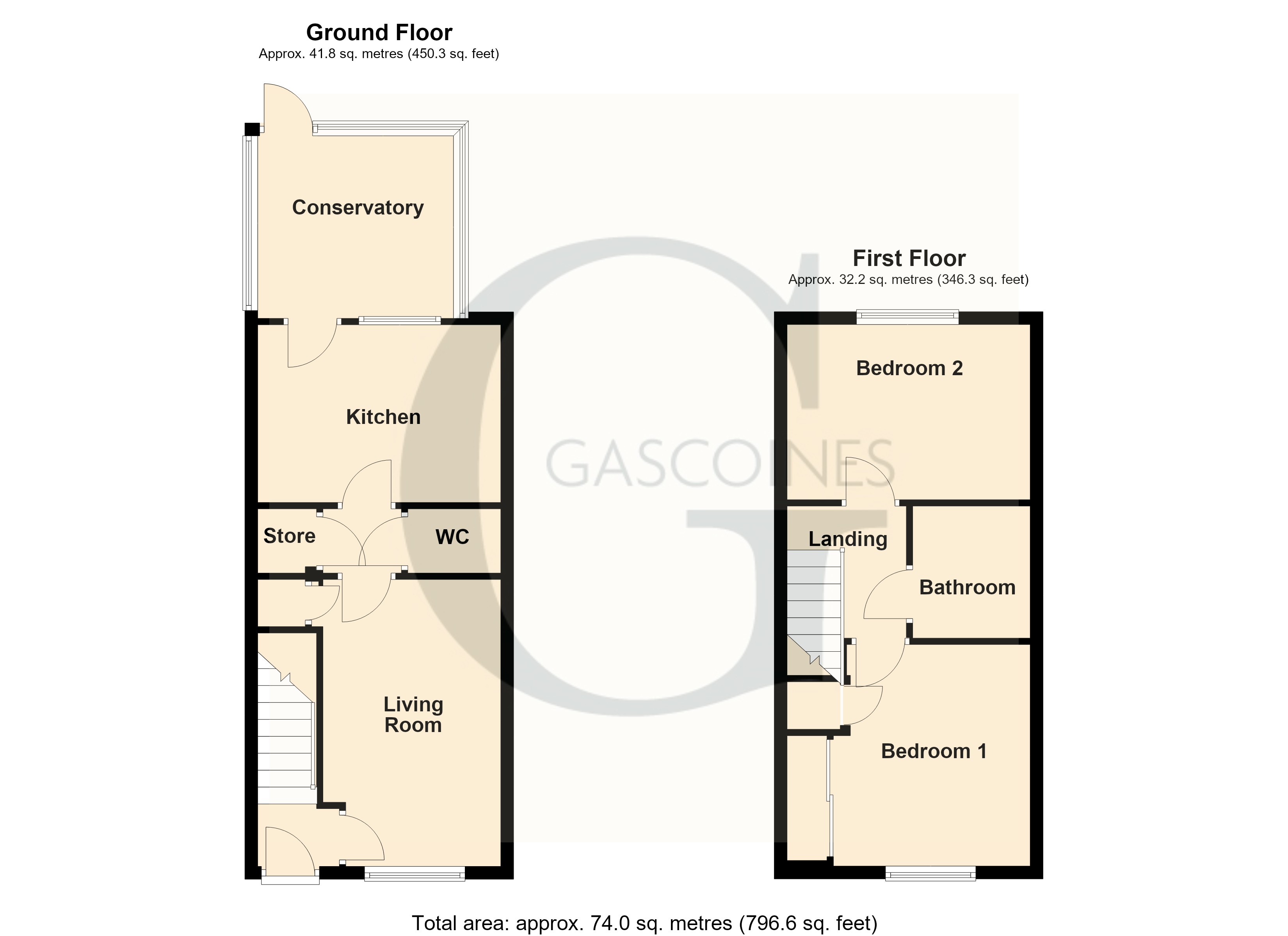 5, Ruby Court, Nottinghamshire floorplan
