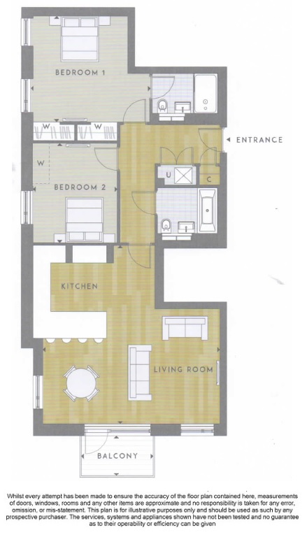 2 Bedrooms Flat to rent in Allen House, Heritage Place (Heritage Walk), Brentford TW8