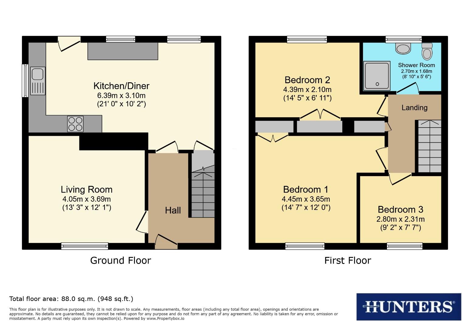 19, Kitchin Road, Barnsley floorplan