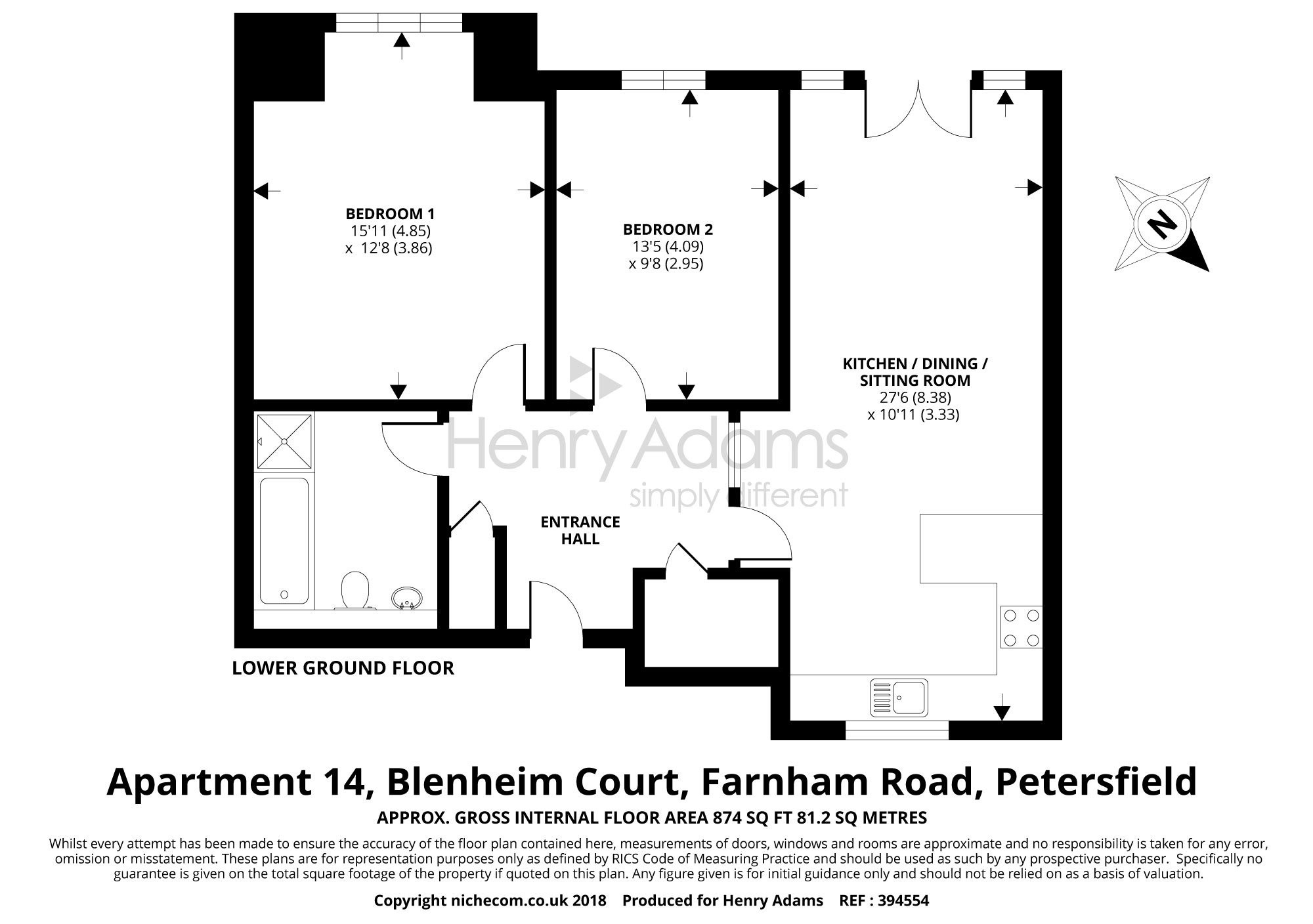 2 Bedrooms  for sale in Blenheim Court, Farnham Road, Liss GU33