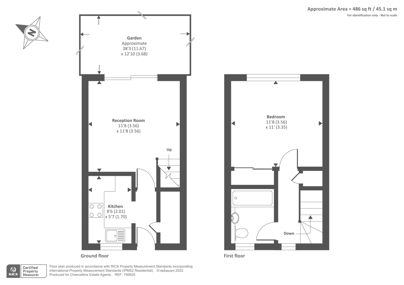 Chipping Norton, Oxfordshire OX7, 1 bedroom terraced house for sale