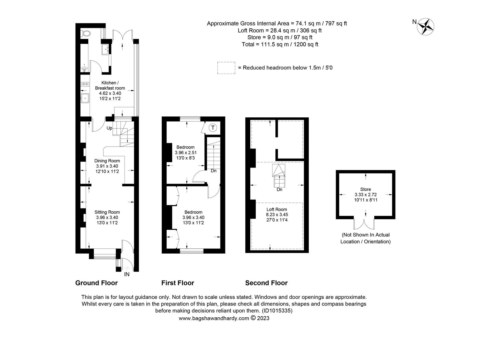 Stamford Green Road, Epsom KT18, 2 bedroom terraced house for sale