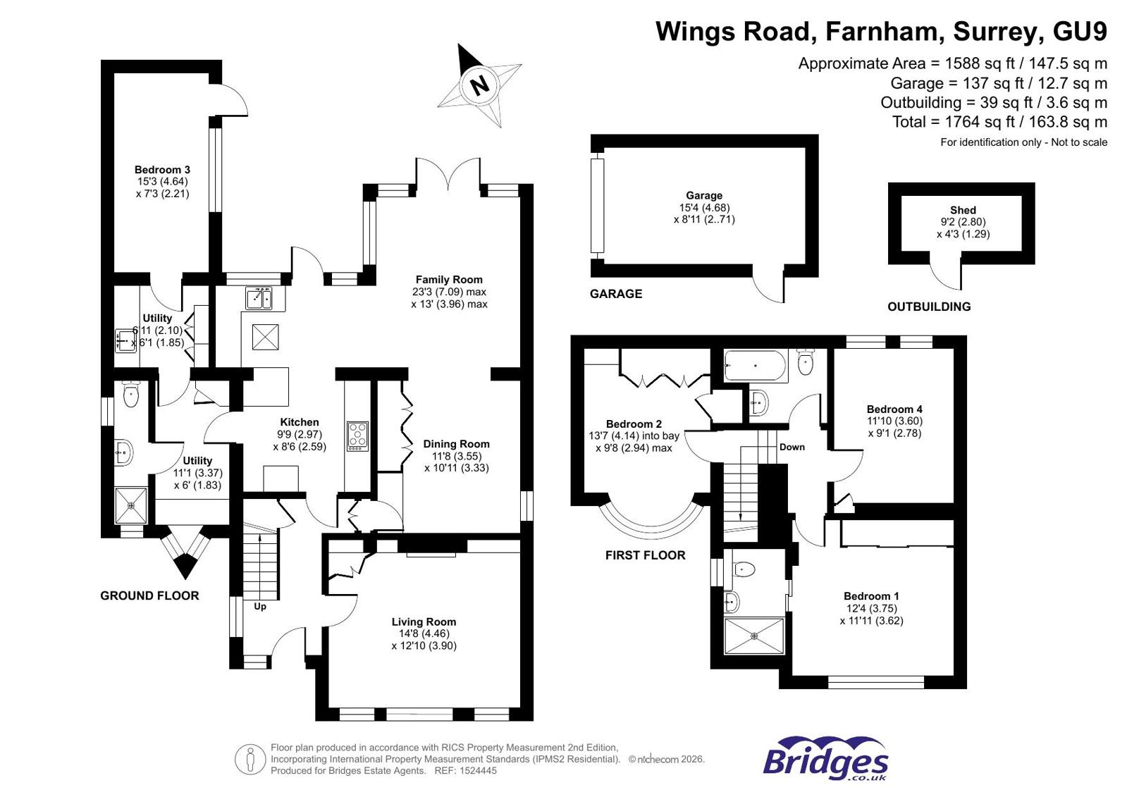 4, Wings Road, Surrey floorplan