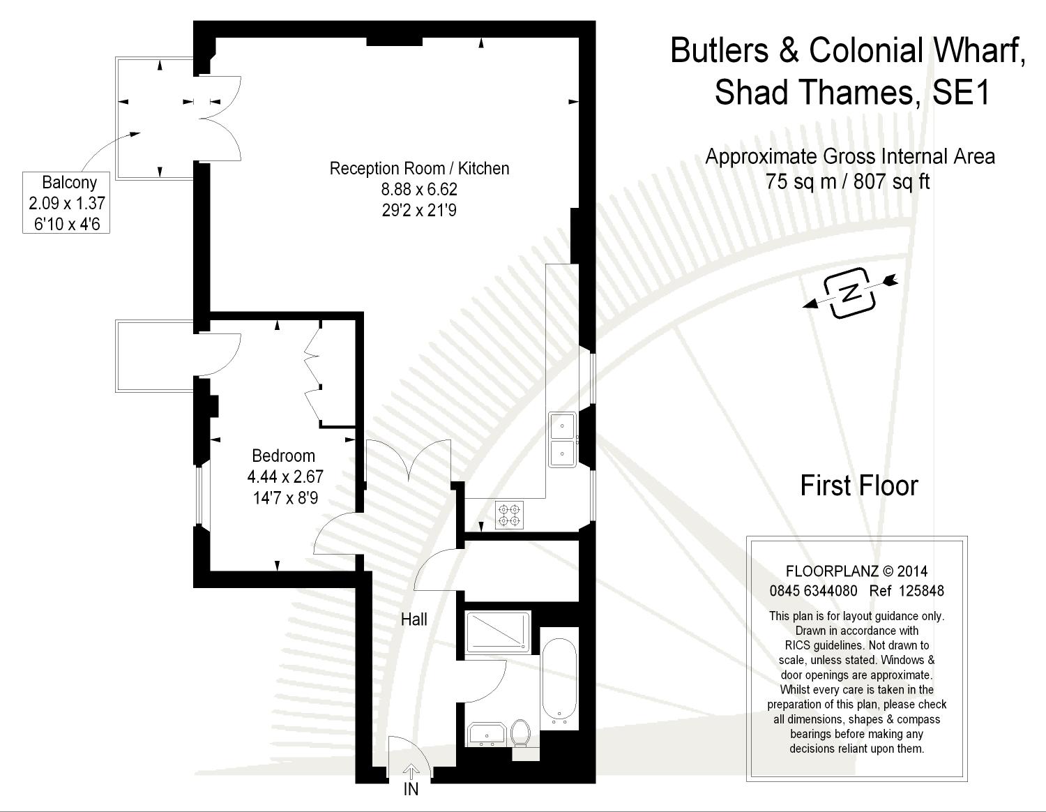 1 Bedrooms Flat to rent in Butlers & Colonial Wharf, London SE1