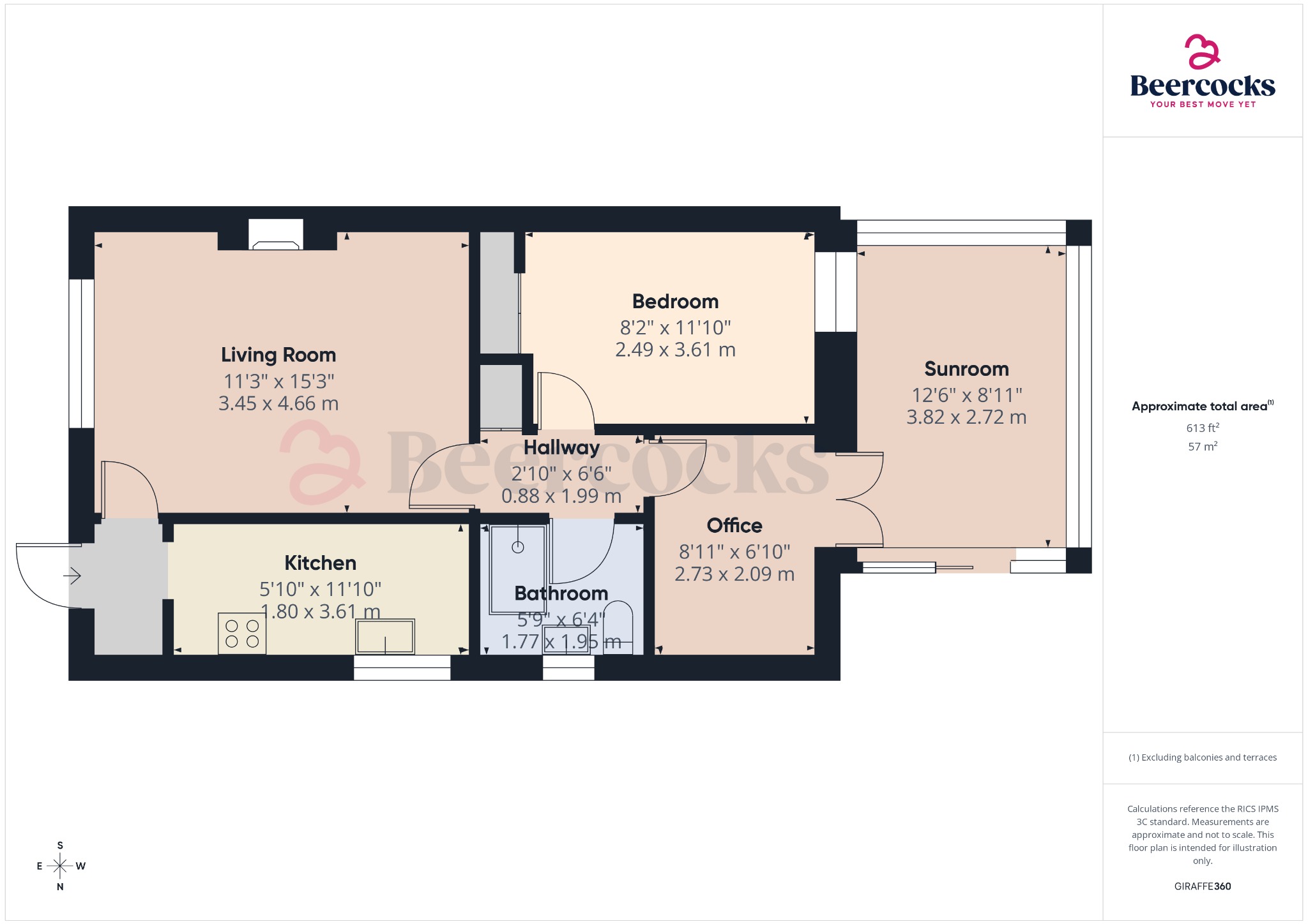 38 Warwickshire Close, Hull, East Riding Of Yorkshire floorplan