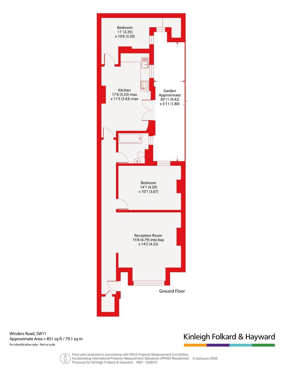 9, Winders Road, London floorplan