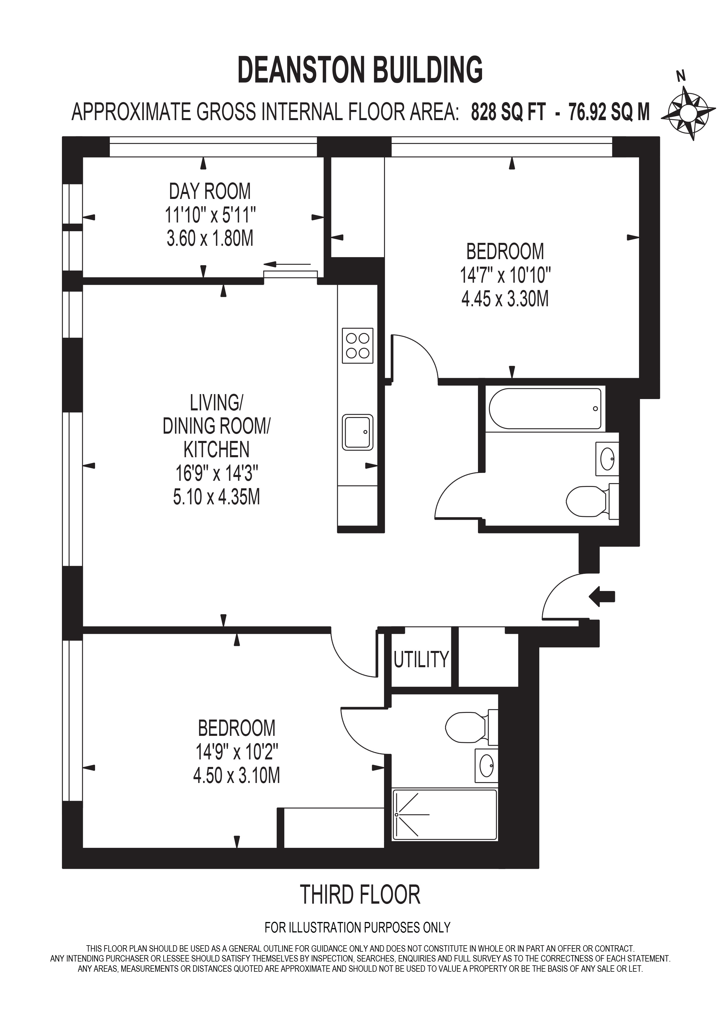 Royal Wharf Walk, London floorplan