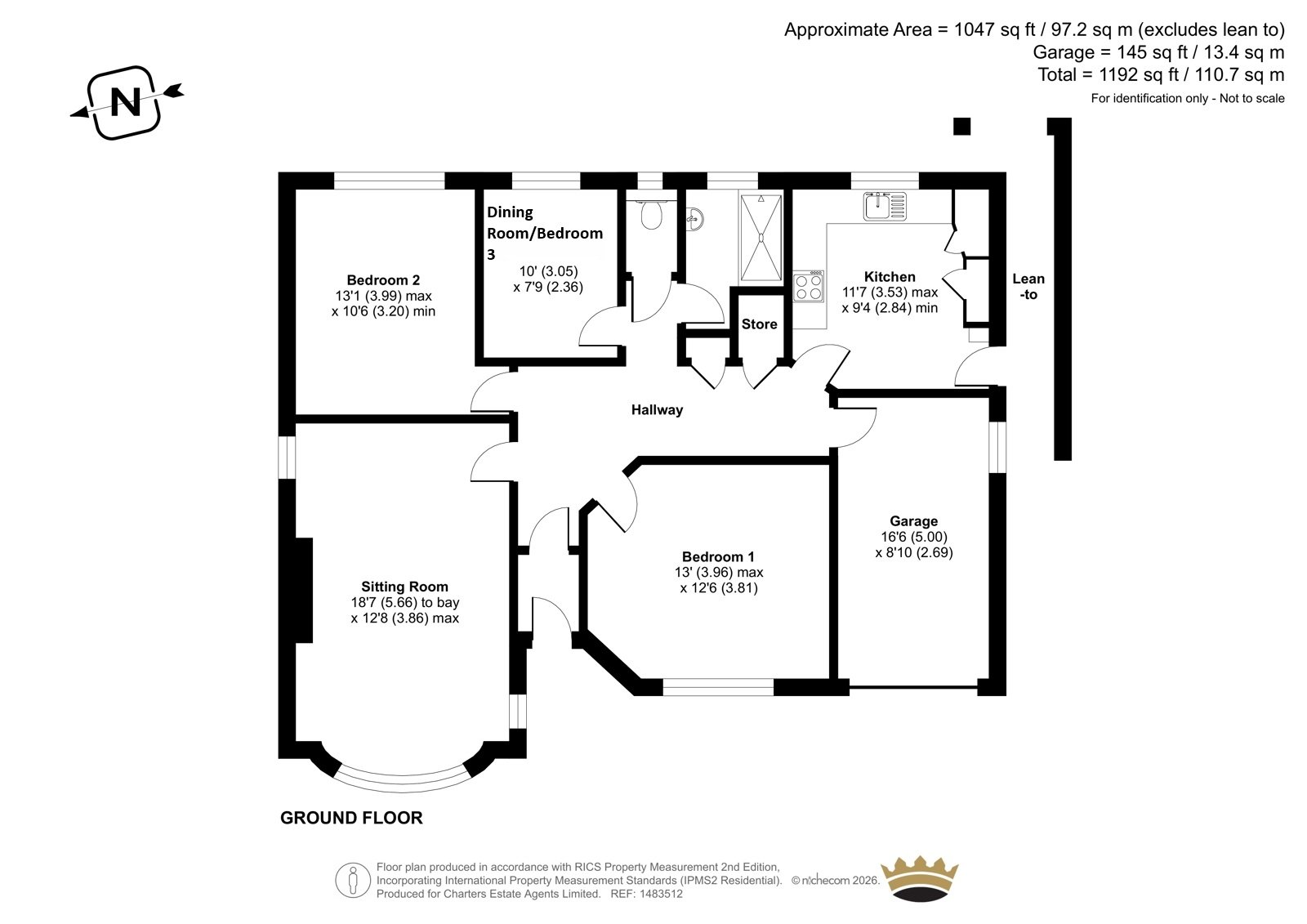 1, High Street, Worthing floorplan
