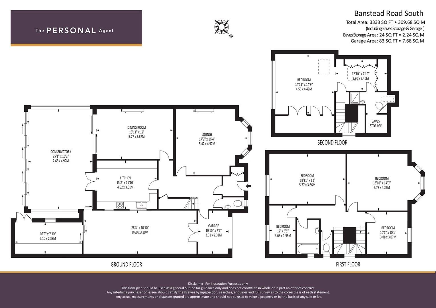 Banstead Road South, Sutton SM2, 5 bedroom detached house for sale