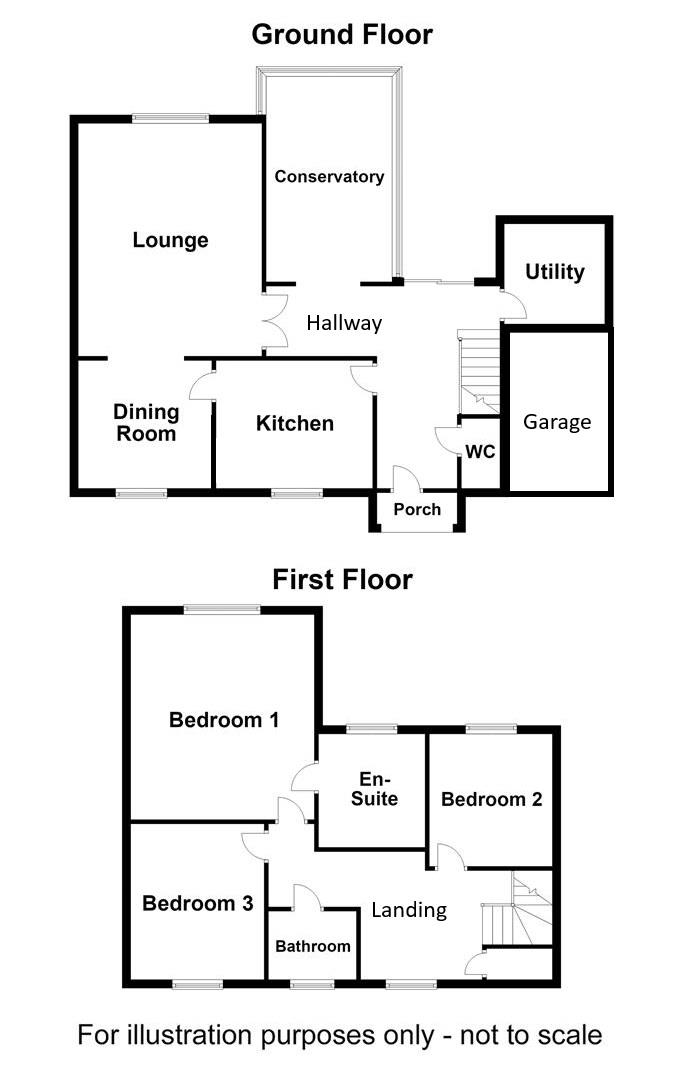 9, Chantry Close, Northampton floorplan