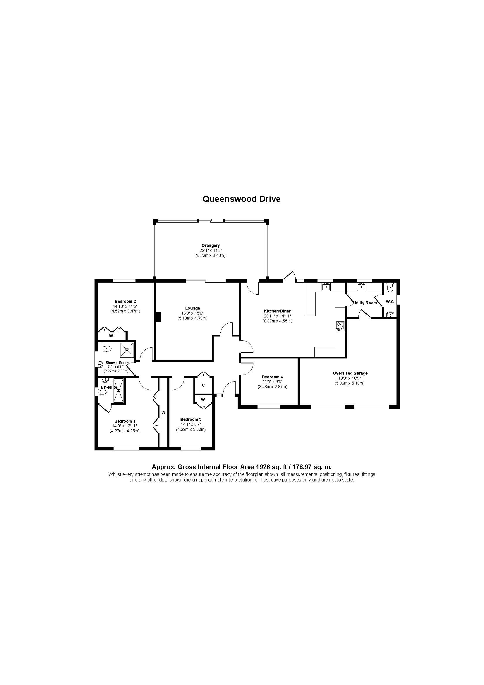 3A,, Queenswood Drive, Dorset floorplan