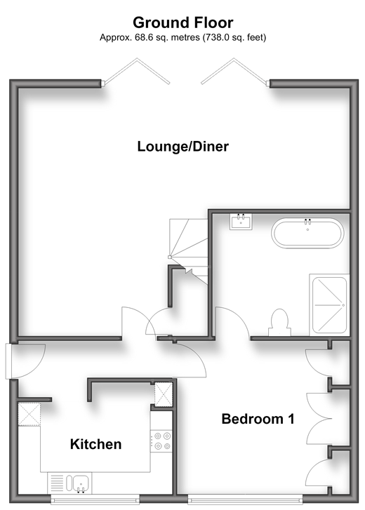 Church End Lane Runwell, Wickford floorplan