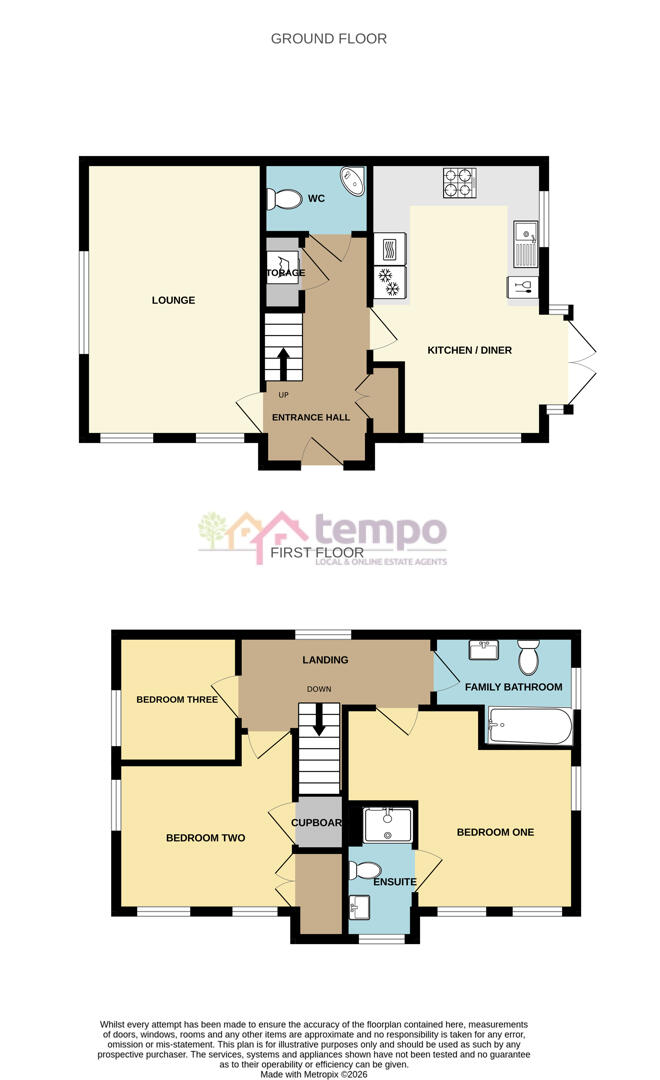 12, Grasshopper Drive, Preston floorplan