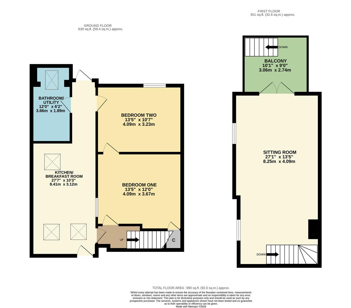 49b, The Causeway, Chippenham floorplan