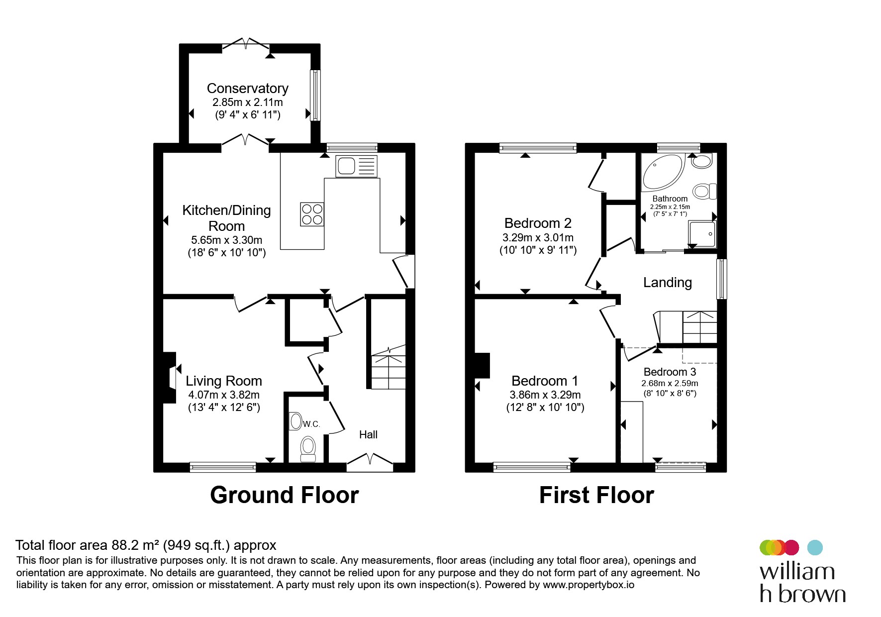 33, Fylde Close, Barnsley floorplan