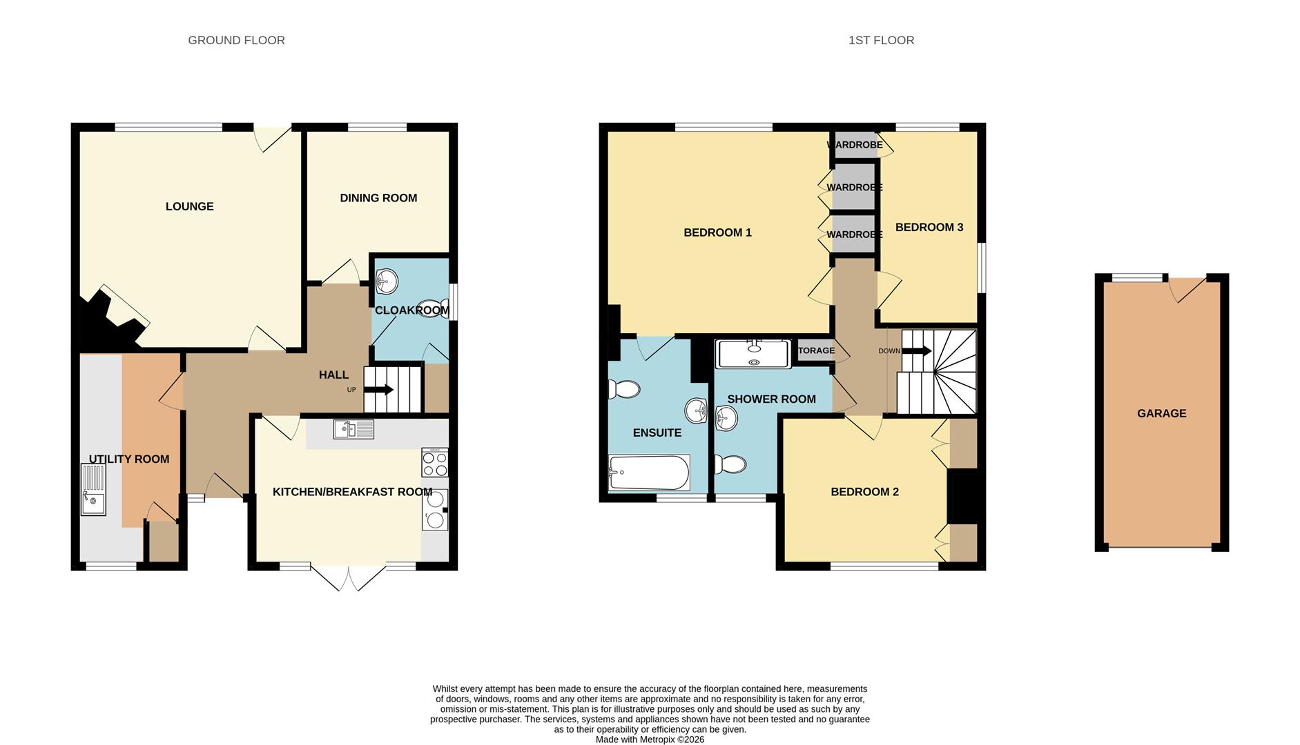 White Rock, Meavy, Yelverton floorplan