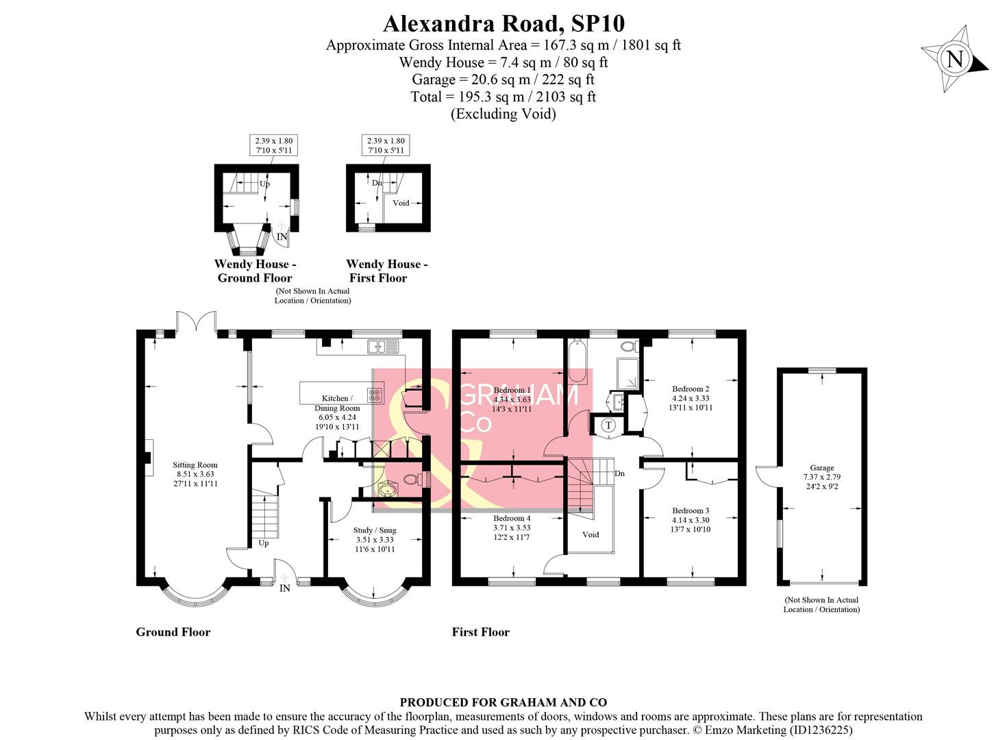 Kimberley, Alexandra Road, Andover floorplan