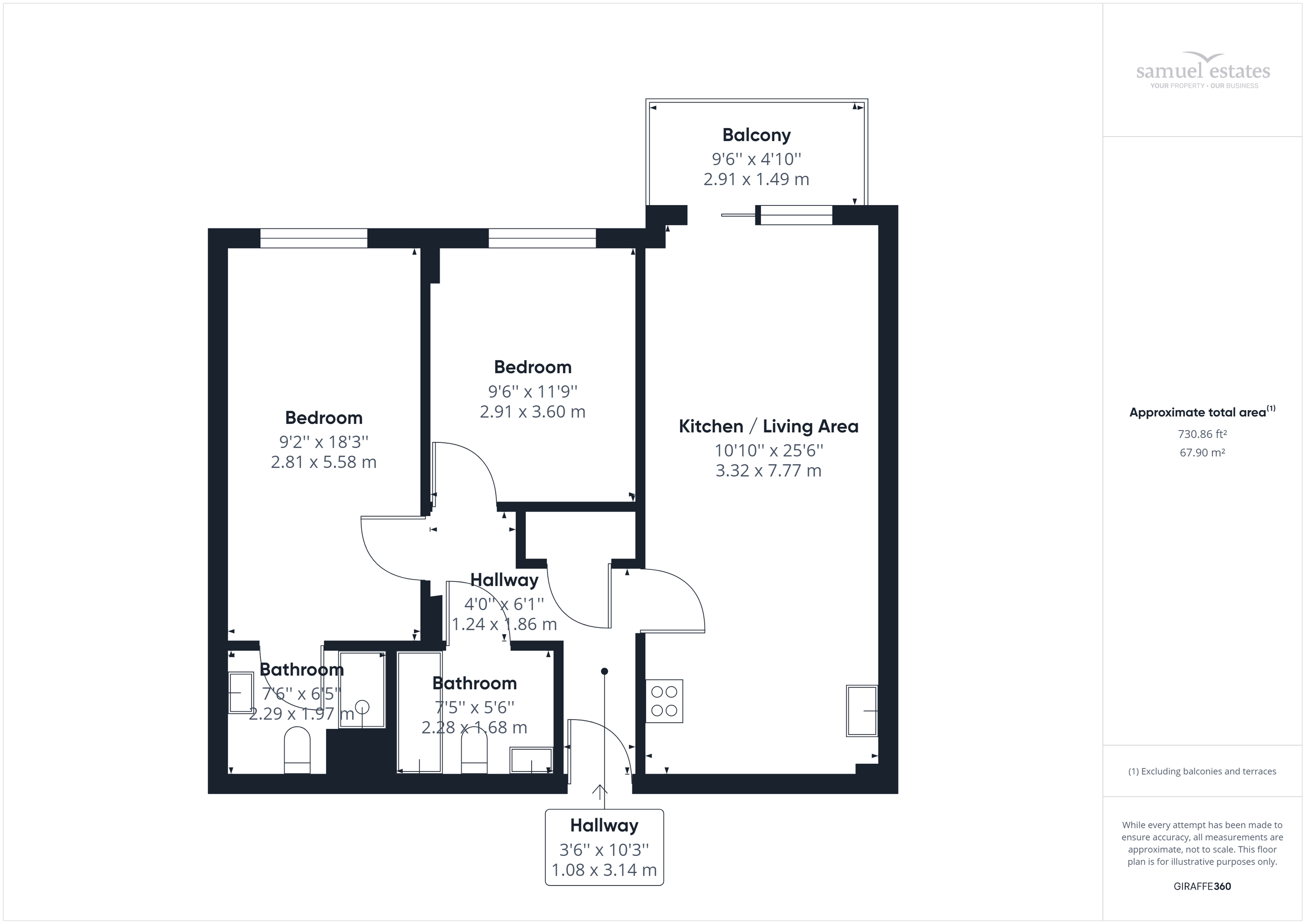 Prospect House, Chapter Way, London floorplan