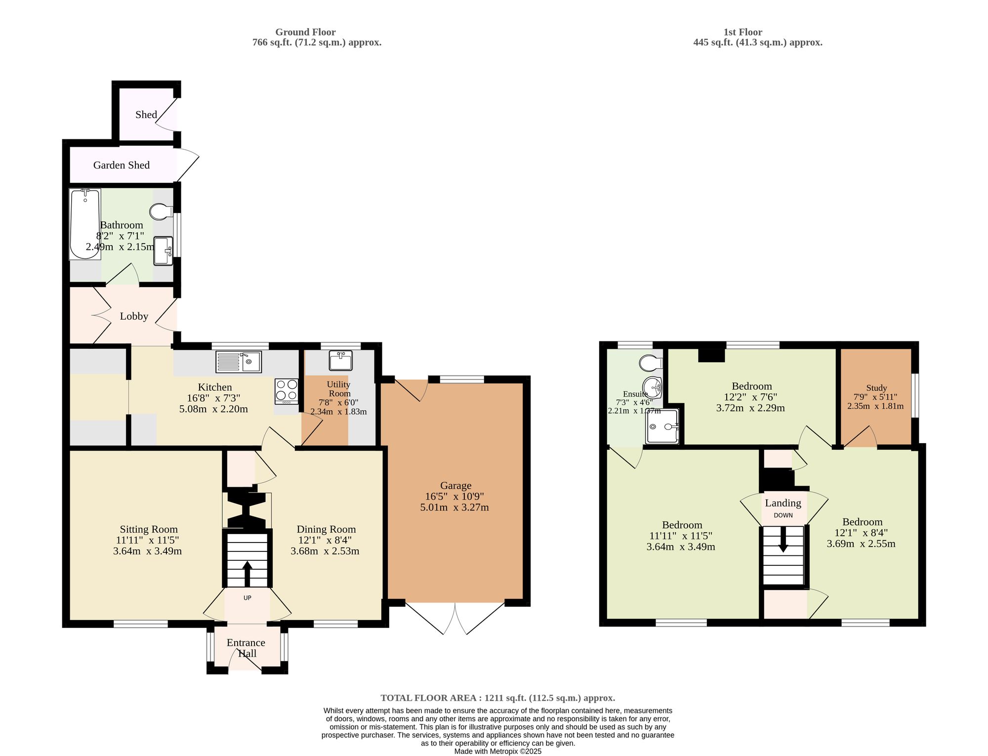 Vine Cottage Hall Road, Diss floorplan