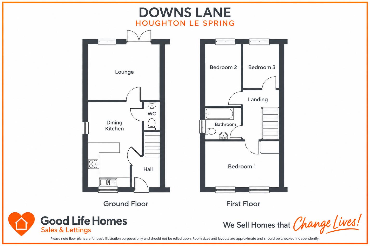 Downs Lane, Houghton Le Spring floorplan