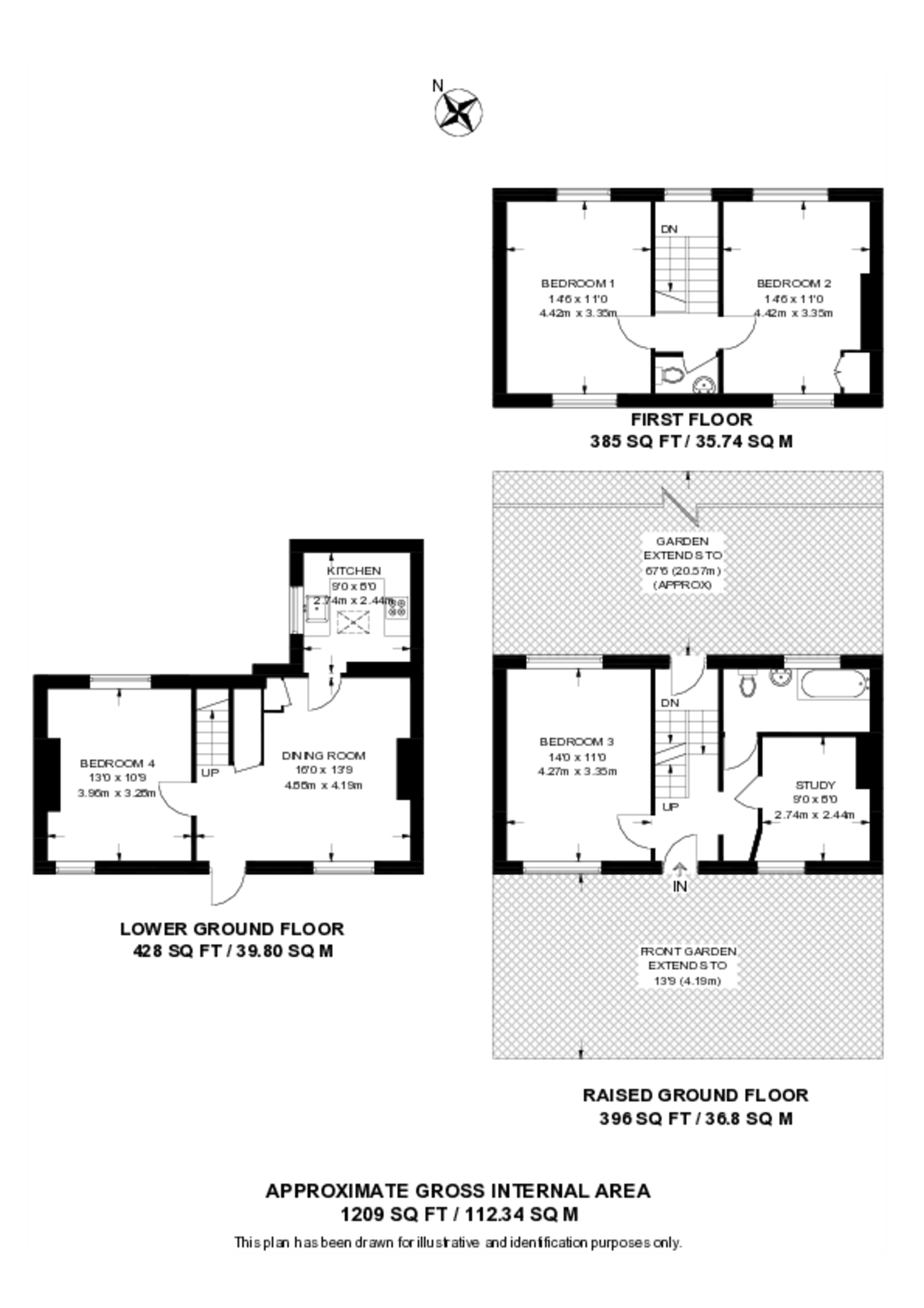 Friary Road, Peckham floorplan