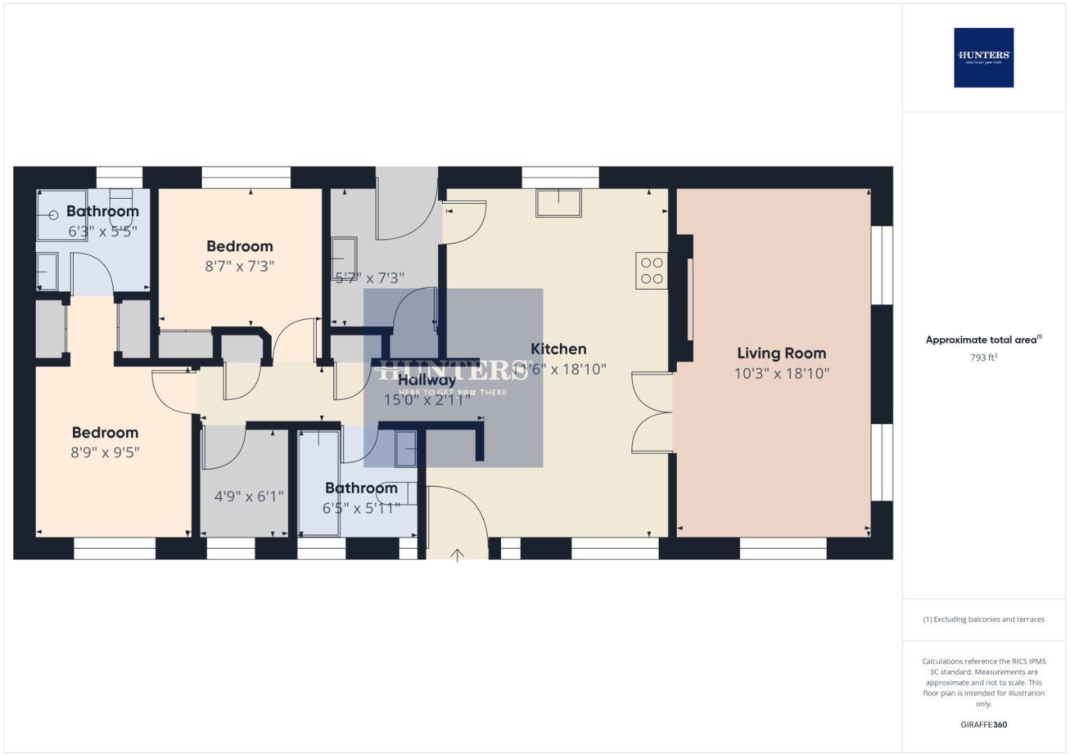 6 Fox Court Mobile Homes, Wellington Road, Sandhurst floorplan