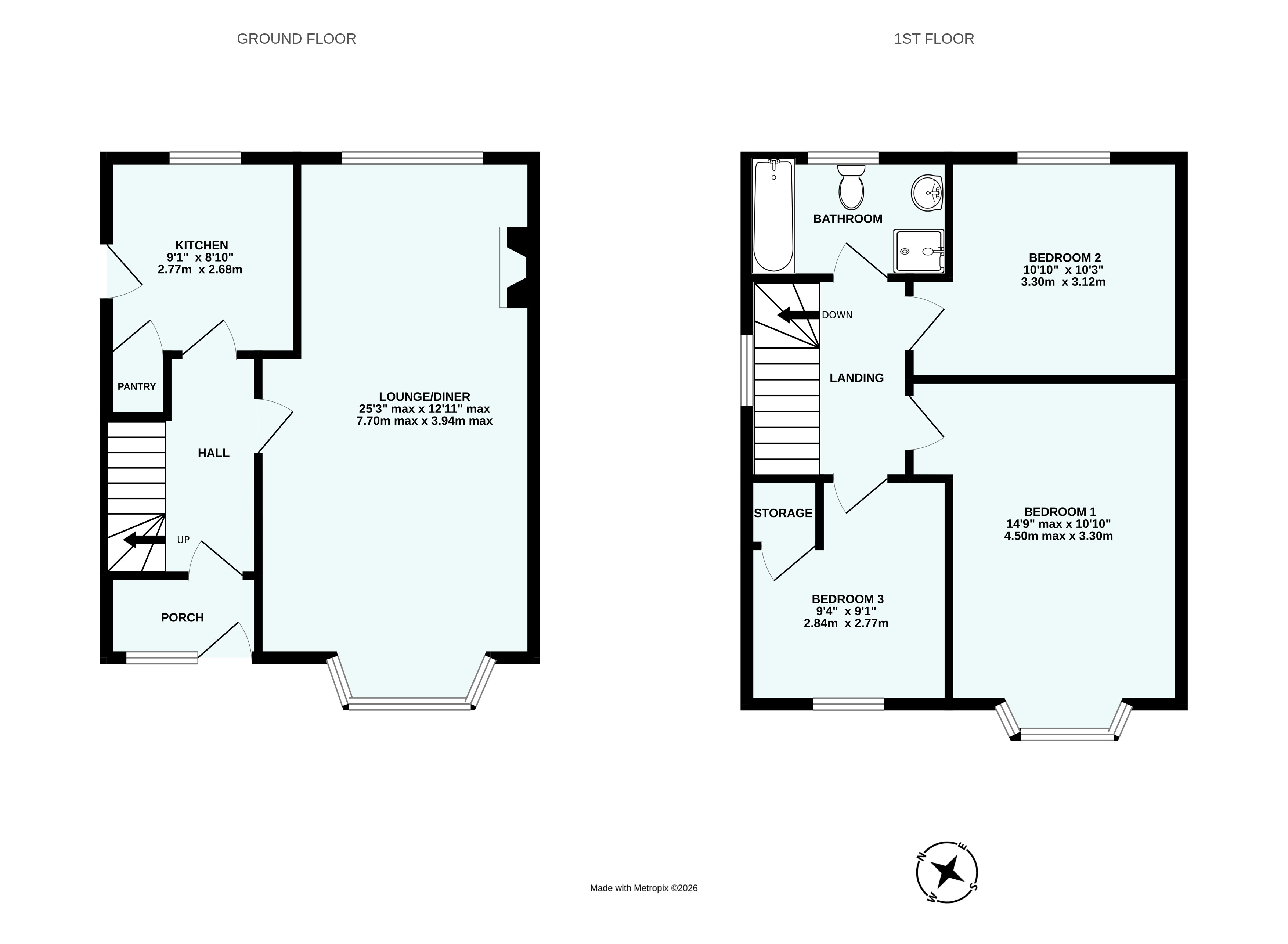 47, Dart Avenue, Devon floorplan