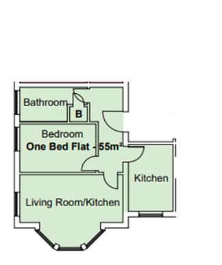 Apartment 2 New Airedale Hotel, Apt 2 197, Holywell Lane, Castleford floorplan