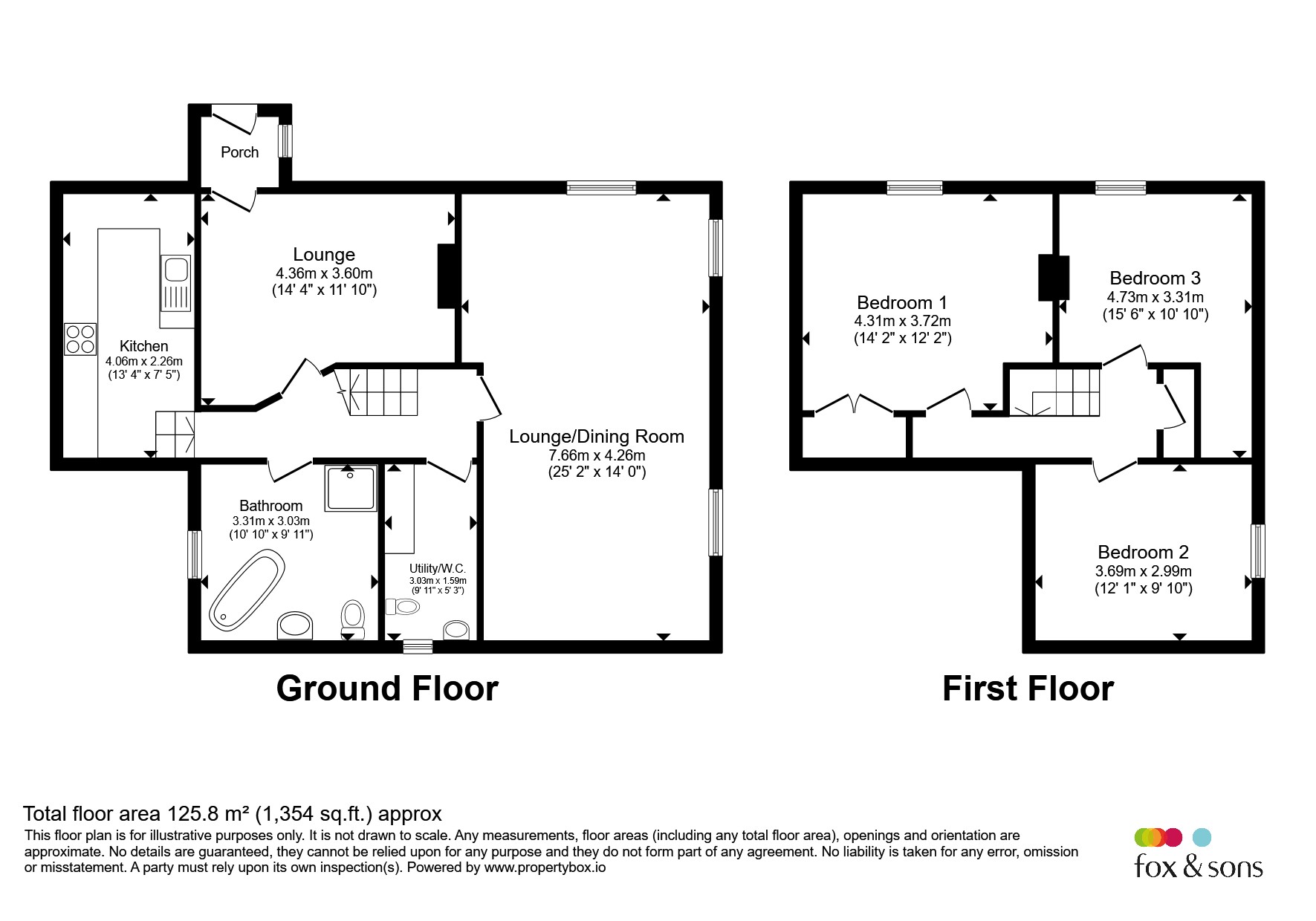 2, Bay Terrace, BN24 floorplan