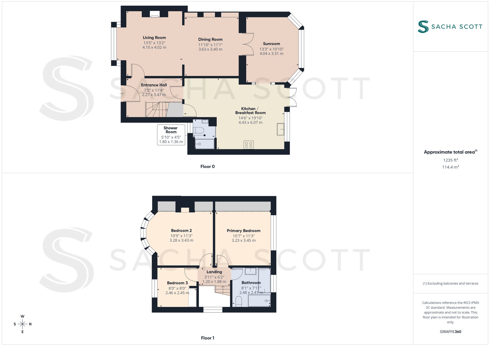 76 Warren Road, Banstead floorplan